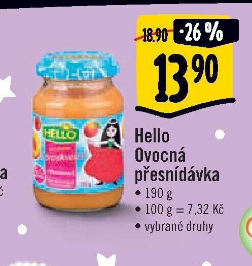 Hello Ovocná přesnídávka