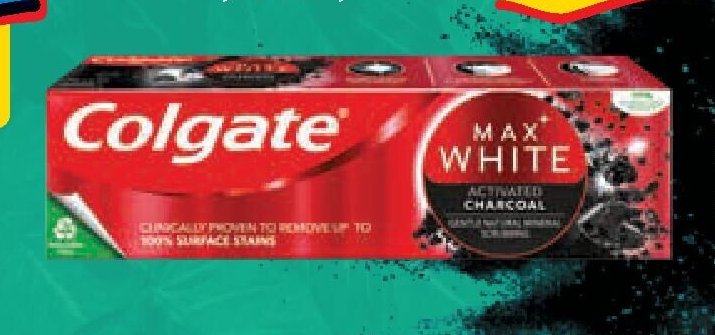 Colgate Max White Charcoal
