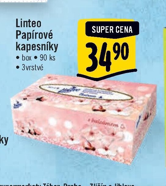 Linteo Papírové kapesníky