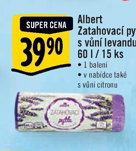 Albert Zatahovací pytle s vůní levandule