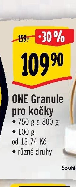 ONE Granule pro kočky