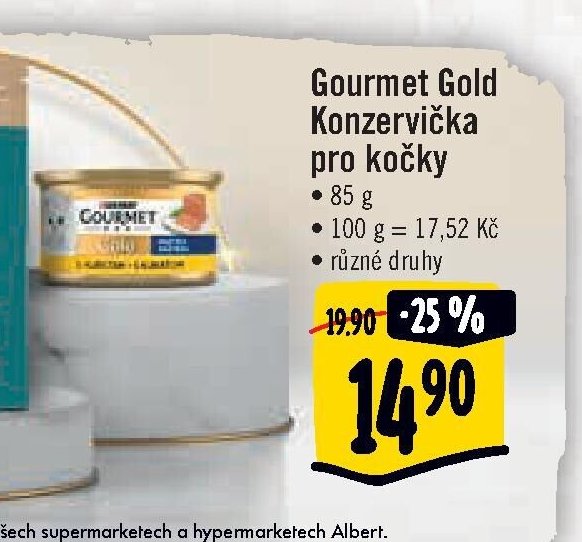 Gourmet Gold Konzervička pro kočky