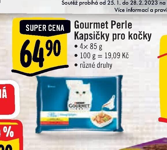 Gourmet Perle Kapsičky pro kočky