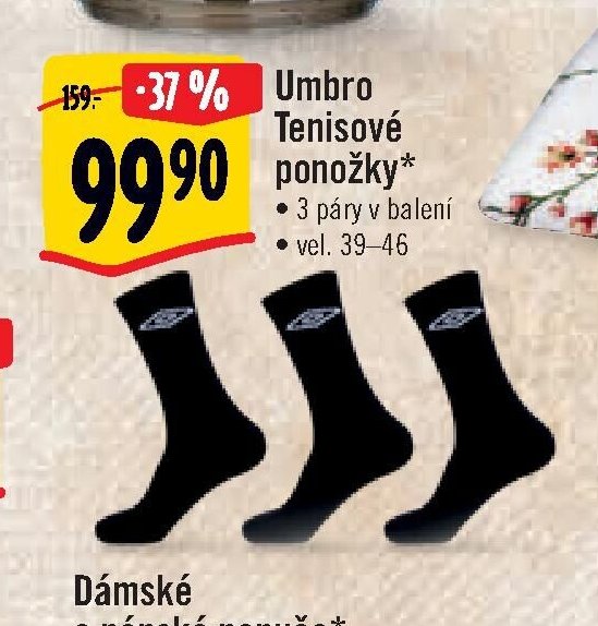 Umbro Tenisové ponožky