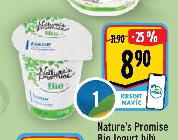 Nature's Promise Bio Jogurt bílý