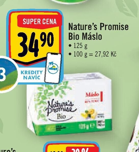 Nature's Promise Bio Máslo