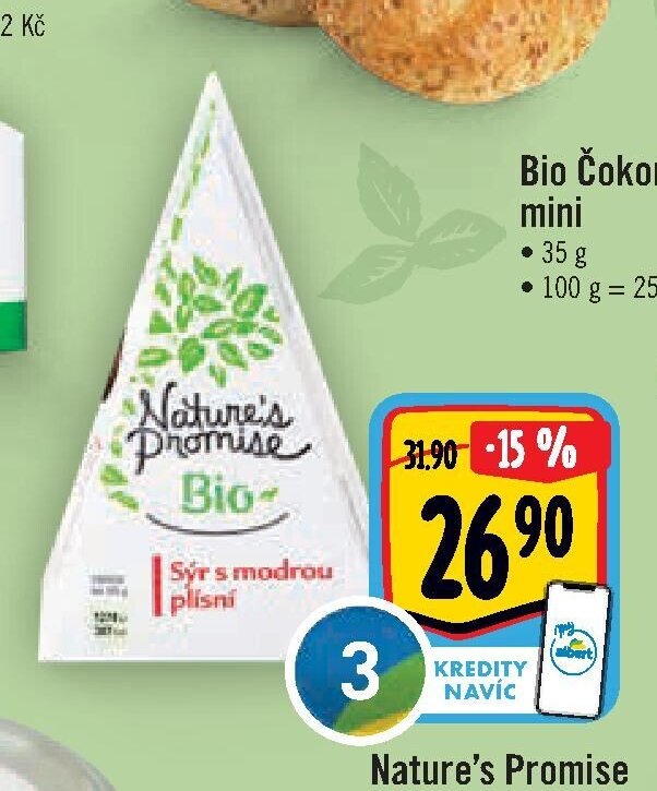 Bio Čokorolka mini