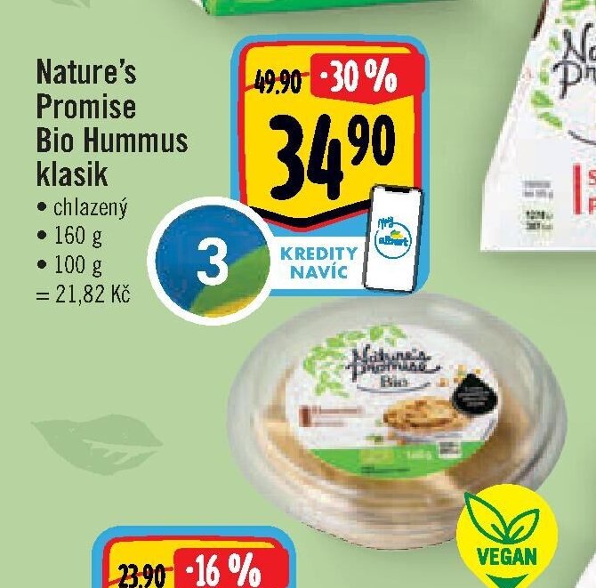 Nature's Promise Bio Hummus klasik