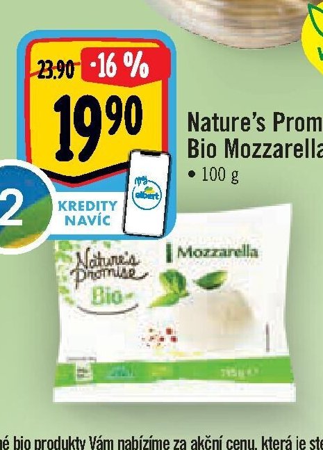 Nature's Promise Bio Mozzarella