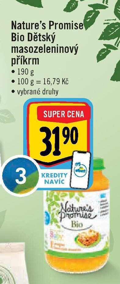 Nature's Promise Bio Dětský masozeleninový příkrm