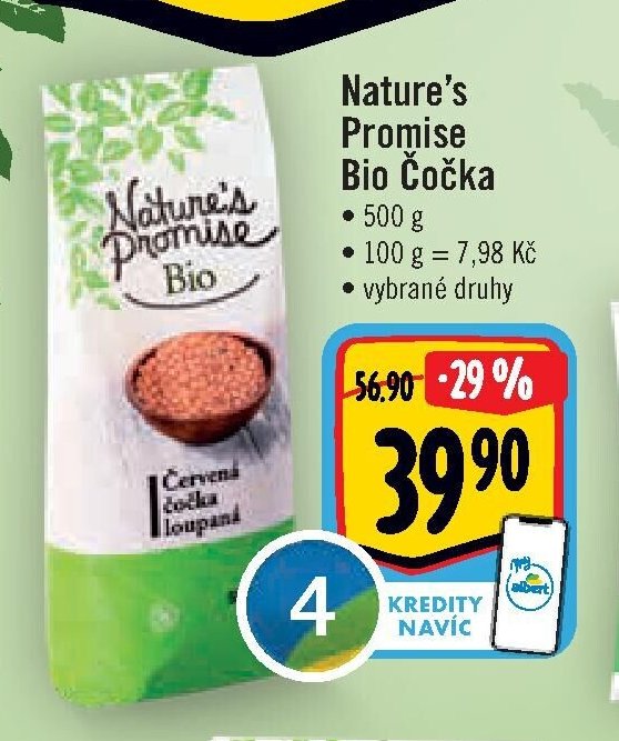 Nature's Promise Bio Čočka