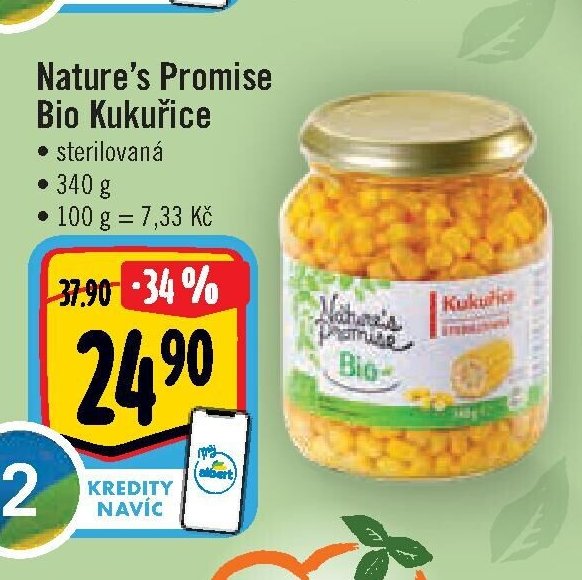 Nature's Promise Bio Kukuřice