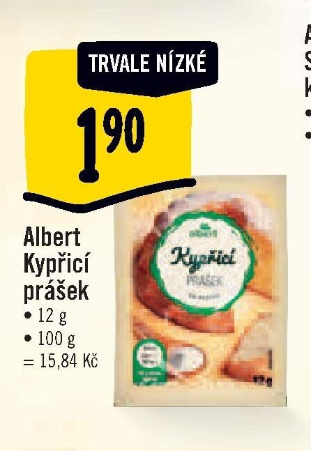 Albert Kypřicí prášek