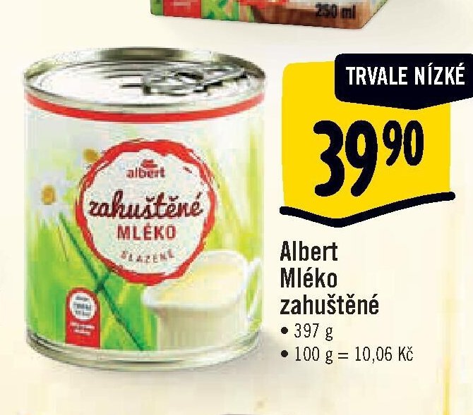 Albert Mléko zahuštěné