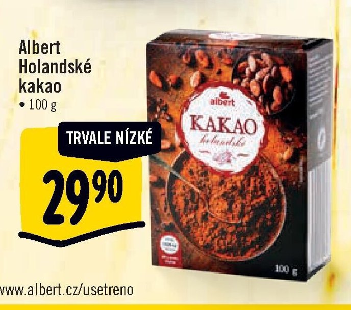 Albert Holandské kakao