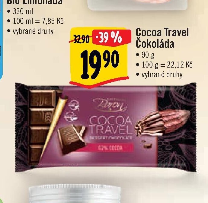Cocoa Travel Čokoláda