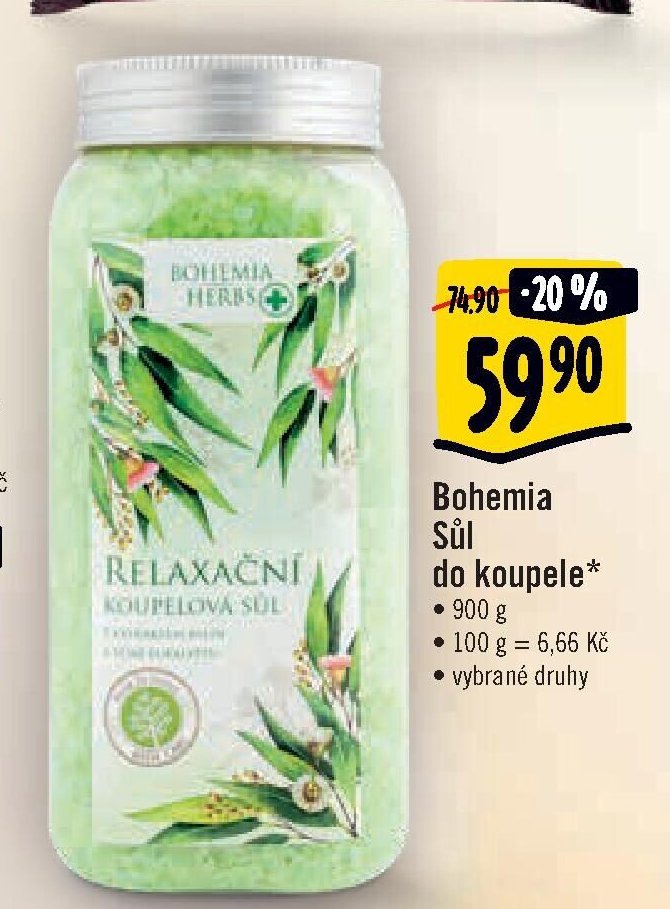 Bohemia Sůl do koupele