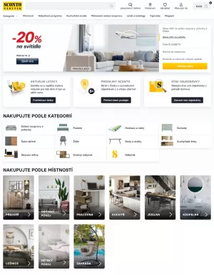 akční leták Sconto nábytek 31.1.2023-6.2.2023