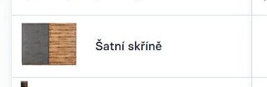 Šatní skříně
