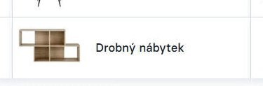 Drobný nábytek