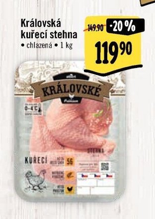 Královská kuřecí stehna