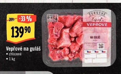 Vepřové na guláš
