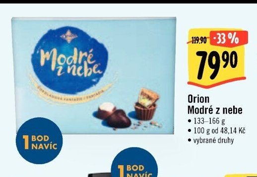 Orion Modré z nebe