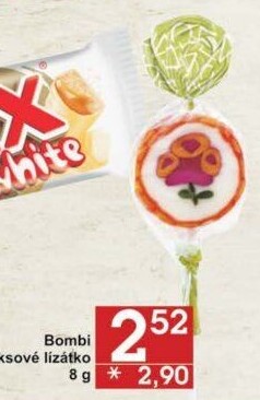 Lízátko roksové Bombi