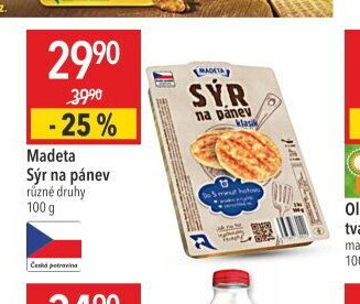 Madeta Sýr na pánev