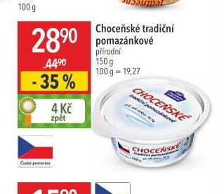 Choceňské tradiční pomazánkové