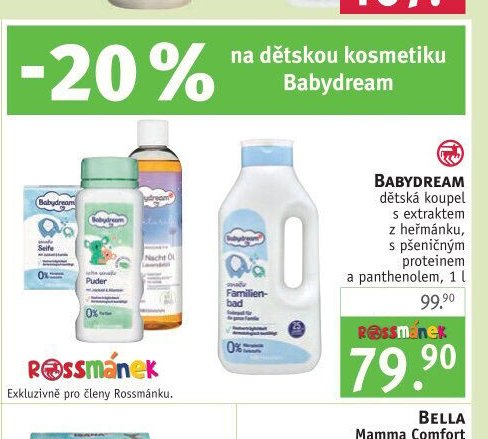 Babydream dětská koupel