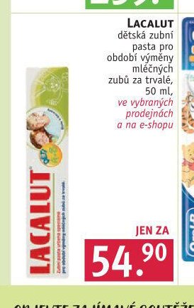 Lacalut dětská zubní pasta