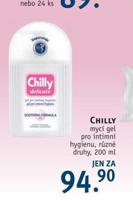 Chilly mycí gel pro intimní hygienu