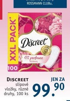 Discreet slipové vložky