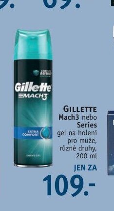 Gillette Mach3 nebo Series gel na holení