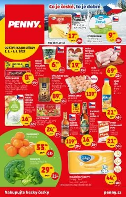 akční leták Penny Market 2.2.2023-8.2.2023