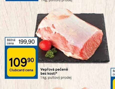 Vepřová pečeně bez kosti