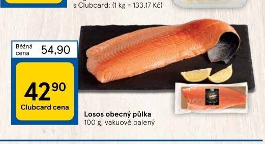 Losos obecný půlka