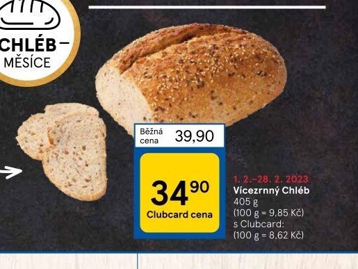Vícezrnný chléb