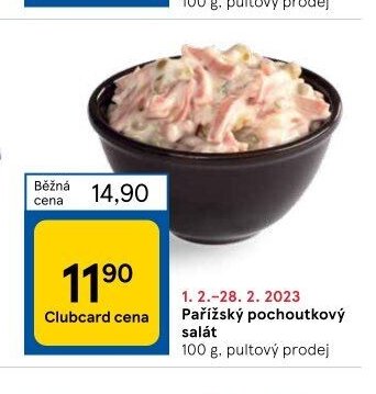 Pařížský pochoutkový salát