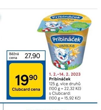 Pribináček 125 g