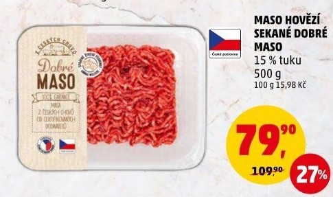 Hovězí mleté maso Dobré maso