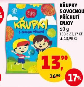 Křupky kuličky ovocné Enjoy