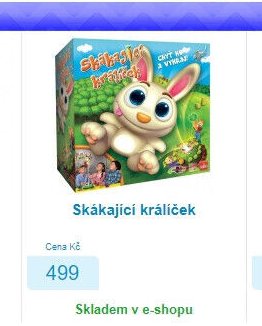 Skákající králíček