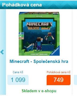 Minecraft - Společenská hra
