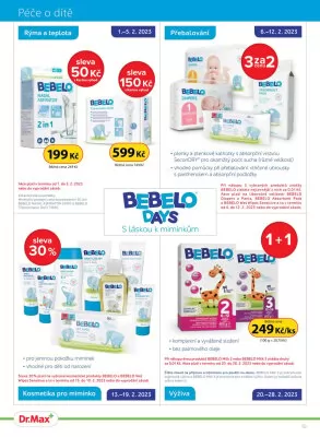 akční leták Dr. Max 1.2.2023-28.2.2023
