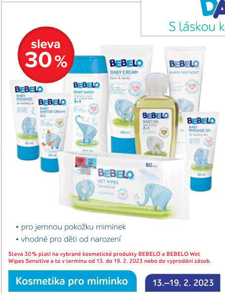 BEBELO Baby winter cream ochranný krém 50 ml