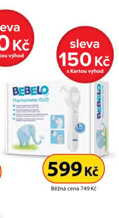 BEBELO Thermometer DUO infračervený teploměr 1 ks - Dr. Max akcniletaky.com