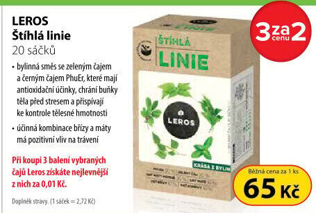 Leros Štíhlá linie 20x1,5 g