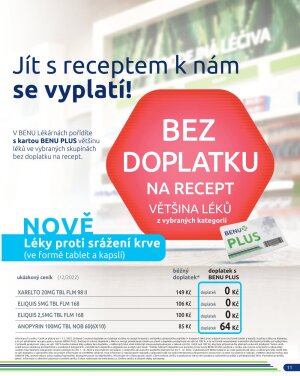 akční leták BENU Lékárna 1.2.2023-28.2.2023